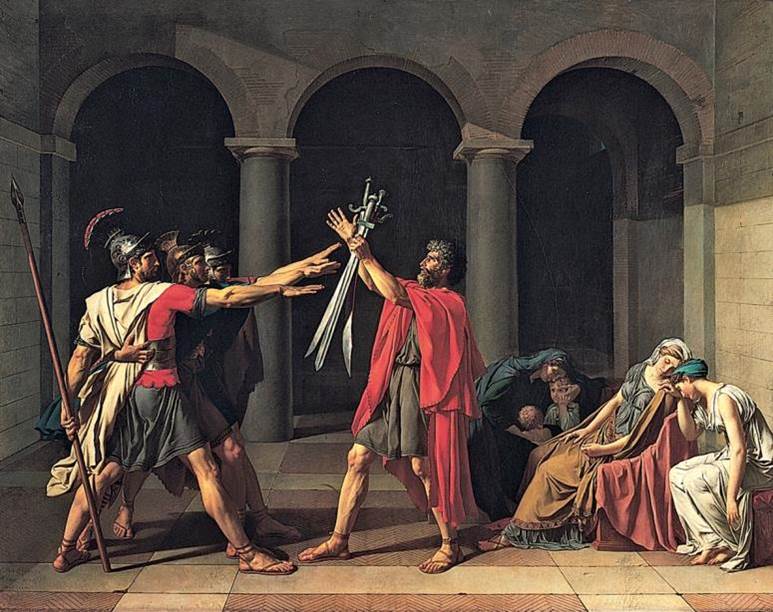 Figure 21-26  Jacques-Louis David, Oath of the Horatii.jpg